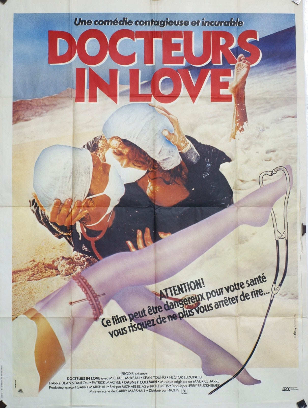 DOCTEURS IN LOVE MOVIE POSTER ORIGINAL 120x160