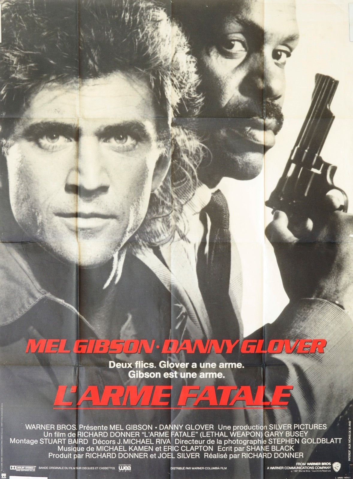 L’ARMÉE FATALE  MEL GIBSON  MOVIE POSTER ORIGINAL 120x160