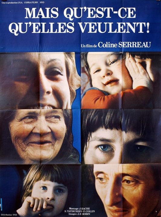 MAIS QU’EST-CE QU’ELLES VEULENT ! MOVIE POSTER ORIGINAL 120x160 COLINE SERREAU