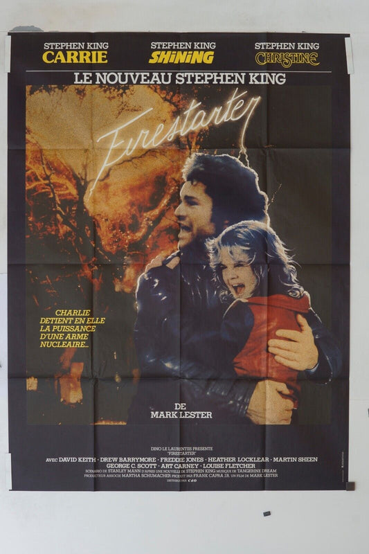 FIRESTARTER ORIGINAL MOVIE POSTER 120x160  STEPHEN KING
