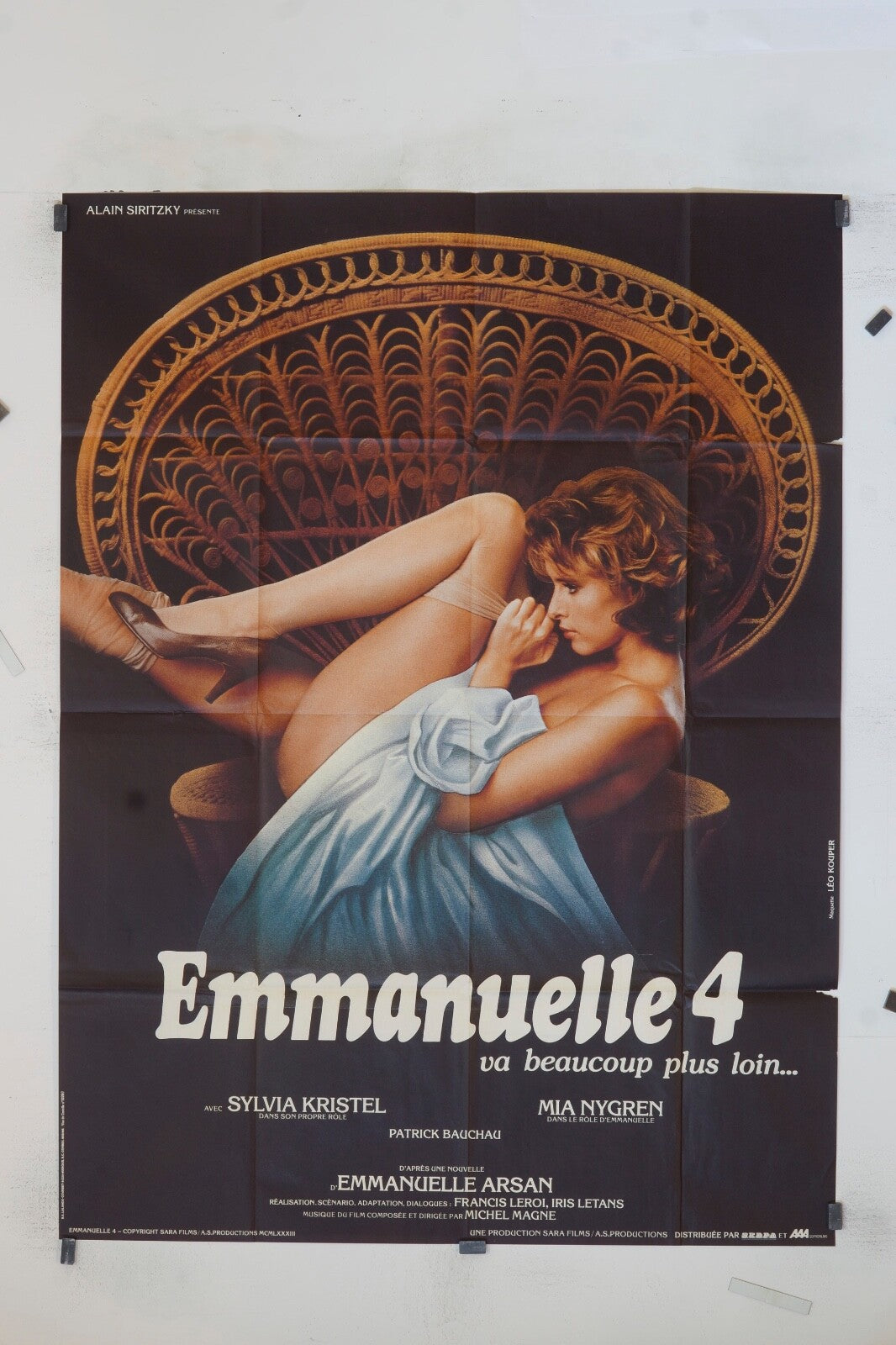 EMMANUELLE 4 MOVIE POSTER ORIGINAL 120x160