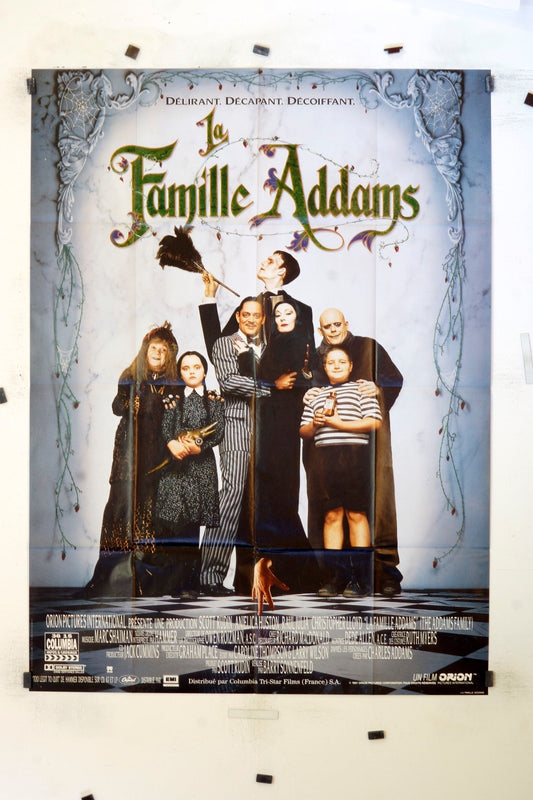 LA FAMILLE ADDAMS MOVIE POSTER ORIGINAL (120X160)