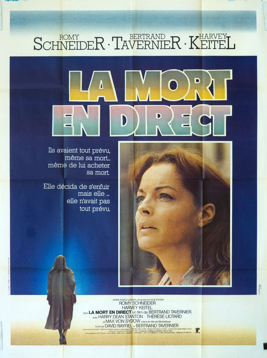 LA MORT EN DIRECT ORIGINAL MOVIE POSTER 120x160 ROMY SCHNEIDER