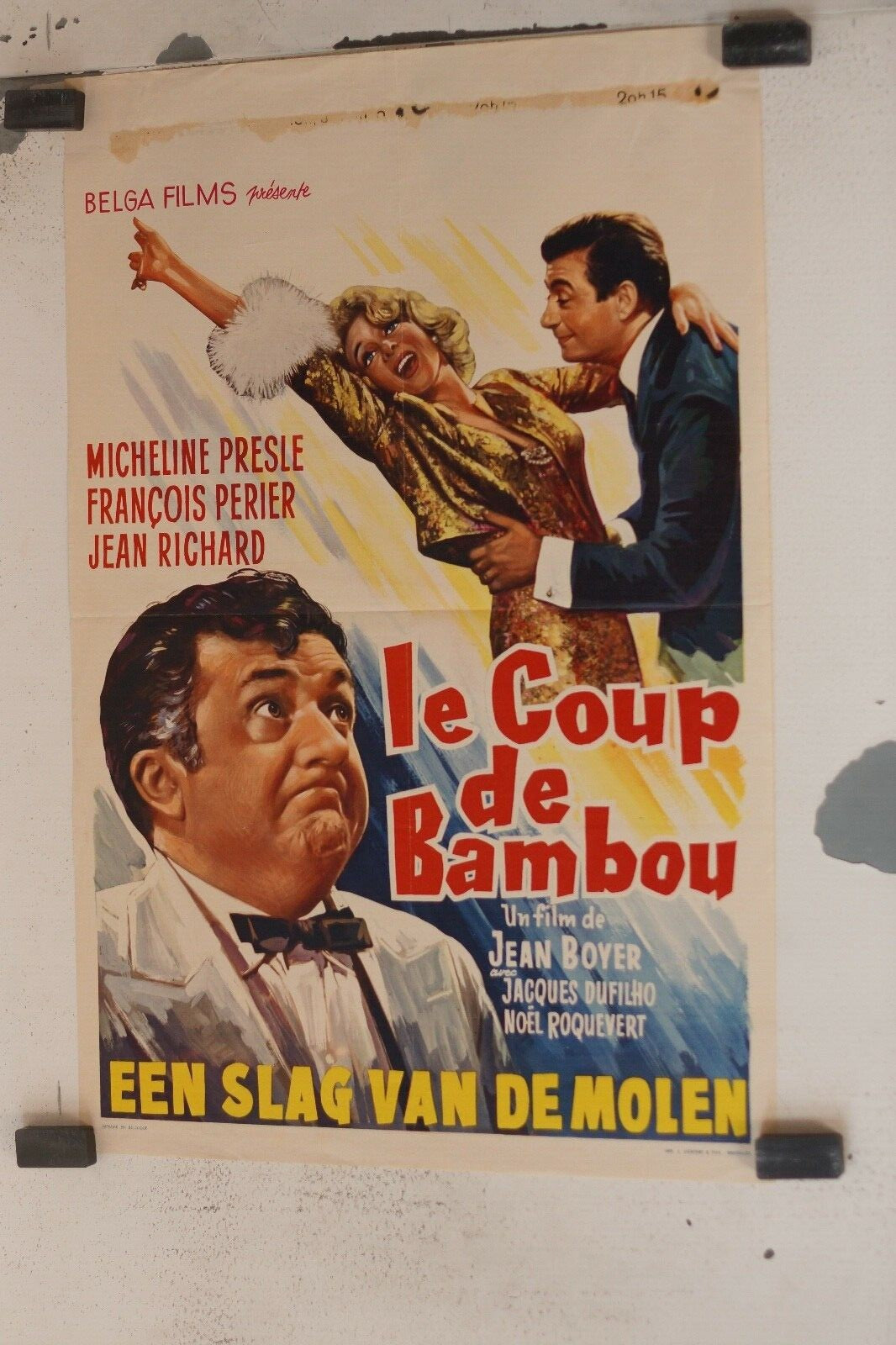COUP DE BAMBOU (LE) (belge) ORIGINAL 30x55