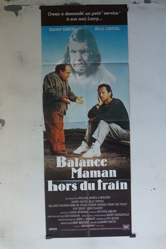 BALANCE MAMAN HORS DU TRAIN MOVIE POSTER ORIGINAL 60x160 DANNY DE VITO