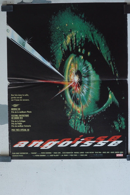 ANGOISSE POSTER ORIGINAL (40X60) ZELDA RUBINSTEIN – MICHAEL LERNER