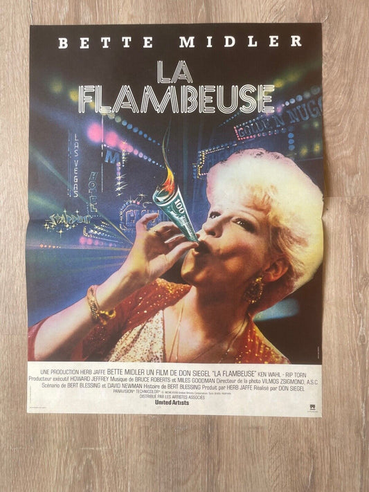 LA FLAMBEUSE ORIGINAL MOVIE POSTER(40X60) BETTE MIDLER