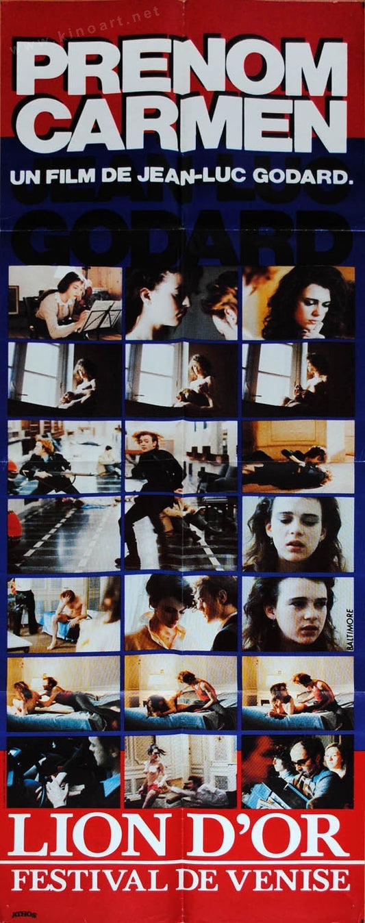 PRENOM CARMEN (60X100), JEAN LUC GODARD ORIGINAL MOVIE POSTER