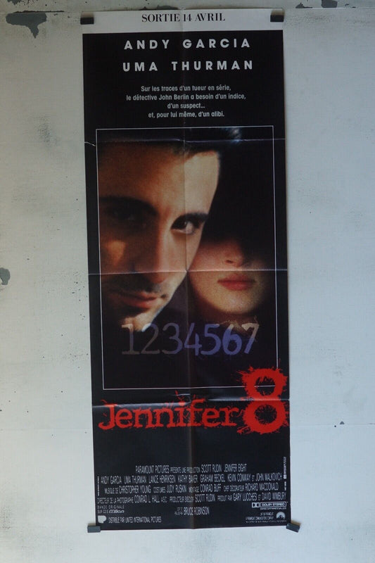 JENNIFER 8 MOVIE POSTER ORIGINAL 60x160 ANDY GARCIA