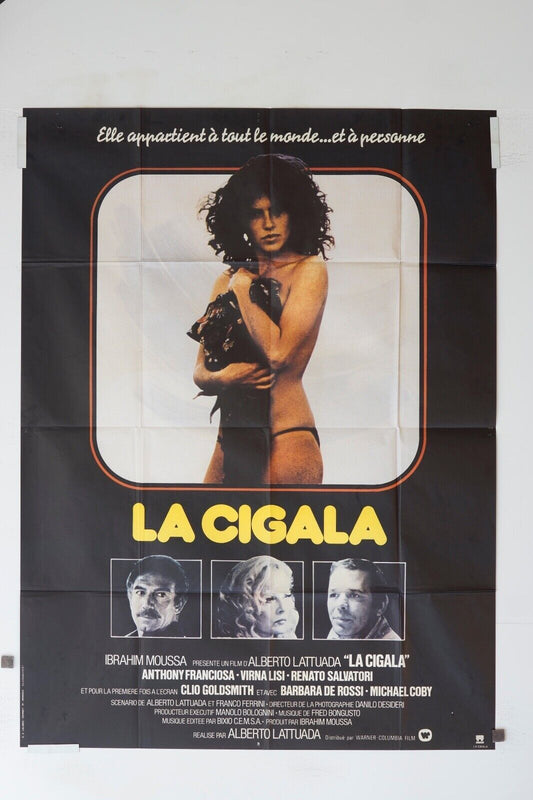 LA CIGALA MOVIE POSTER ORIGINAL 120x160 IBRAHIM MOUSSA