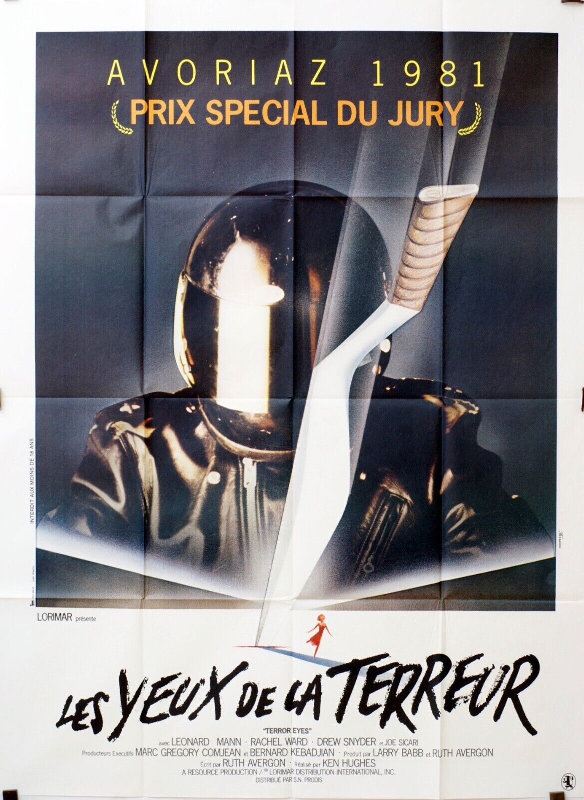 LES YEUX DE LA TERREUR MOVIE POSTER ORIGINAL120x160 LEONARD MANN