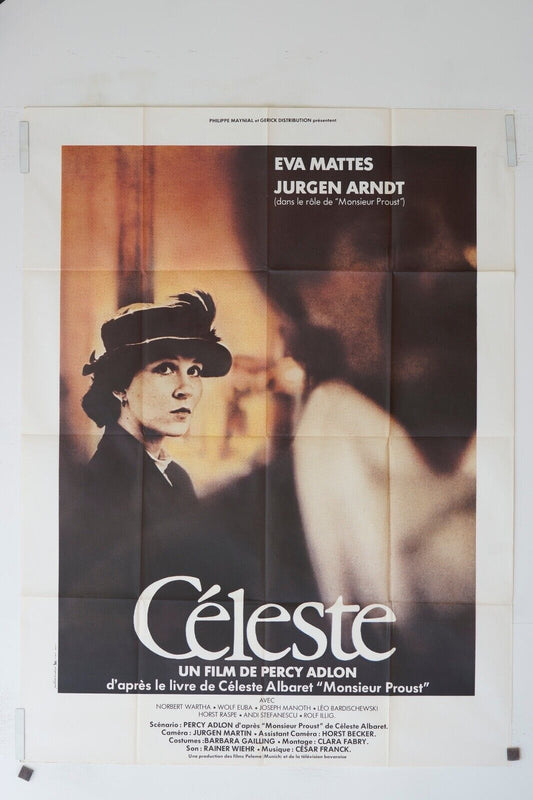 CÉLESTE MOVIE POSTER ORIGINAL 120x160  EVA MATTES