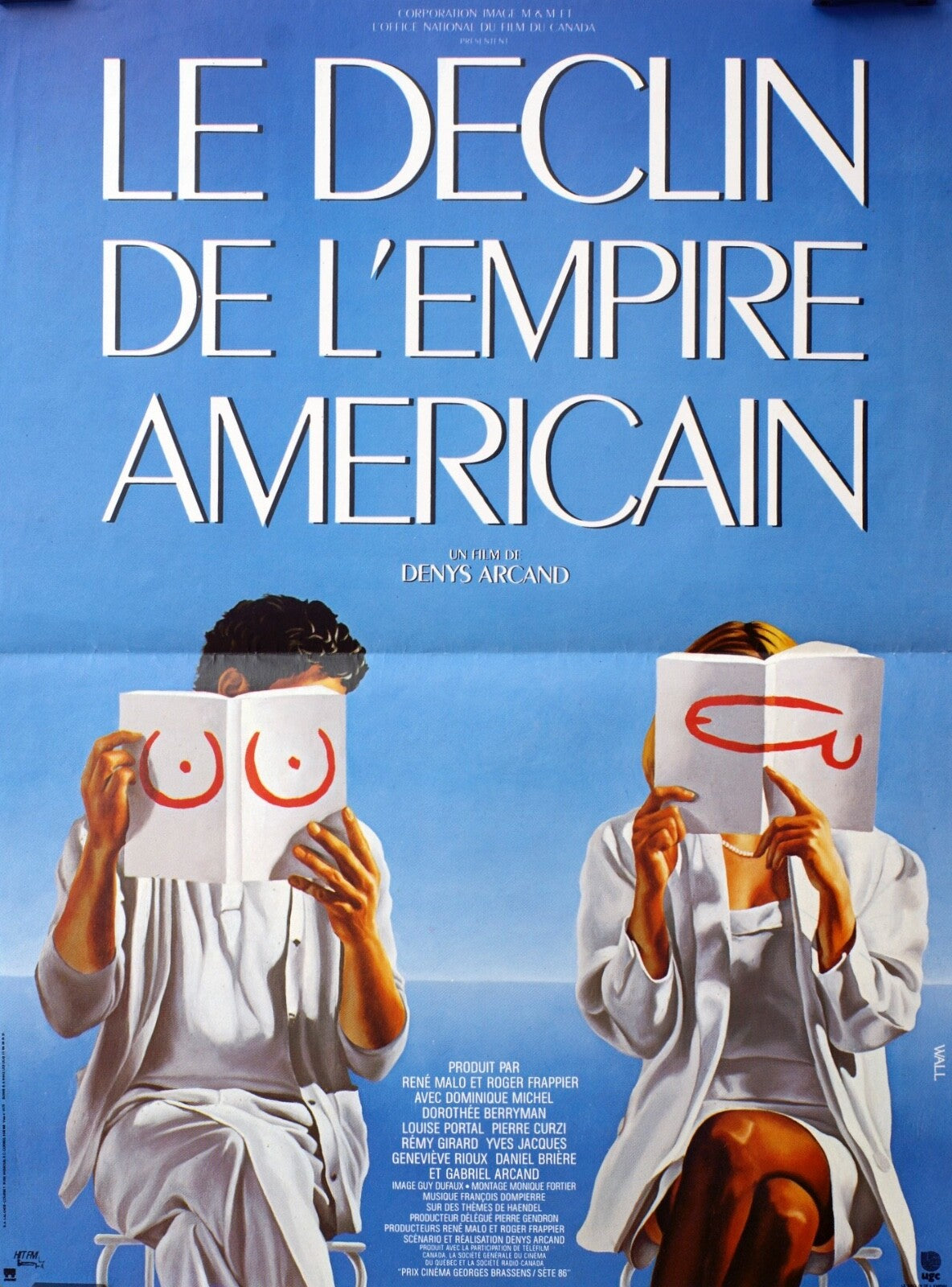  DECLIN DE L’EMPIRE AMERICAIN (L’) (French Version) ORIGINAL 40x60 