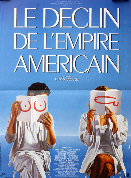  DECLIN DE L’EMPIRE AMERICAIN (L’) (French Version) ORIGINAL 40x60 