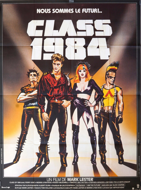 CLASS 1984 MOVIE POSTER ORIGINAL 120x160