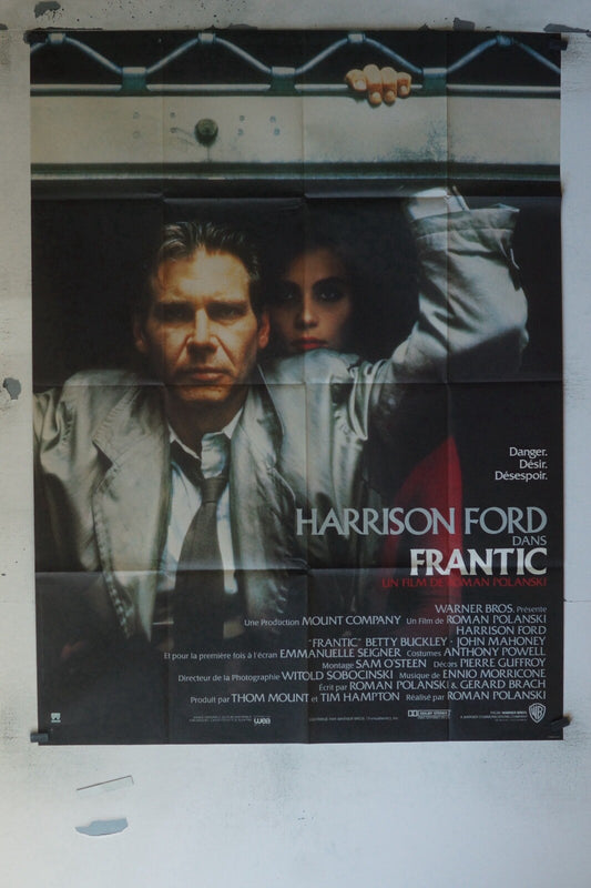 FRANTIC POSTER ORIGINAL 120x160 HARRSION FORD