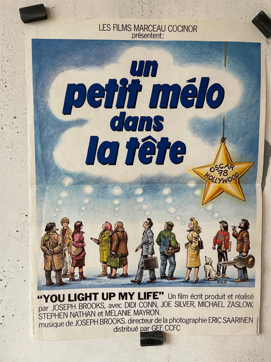 UN PETIT MÉLO DANS LA TÊTE ORIGINAL 40x60 DIDI CONN, JOE SILVER