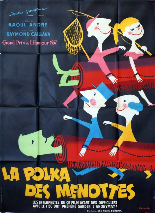 Polka des menottes MOVIE POSTER ORIGINAL 120x160 Raoul andré