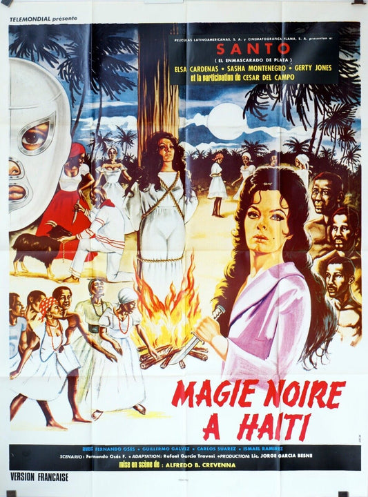 MAGIE NOIRE MOVIE POSTER ORIGINAL 120x160 ELSA CARDENAS