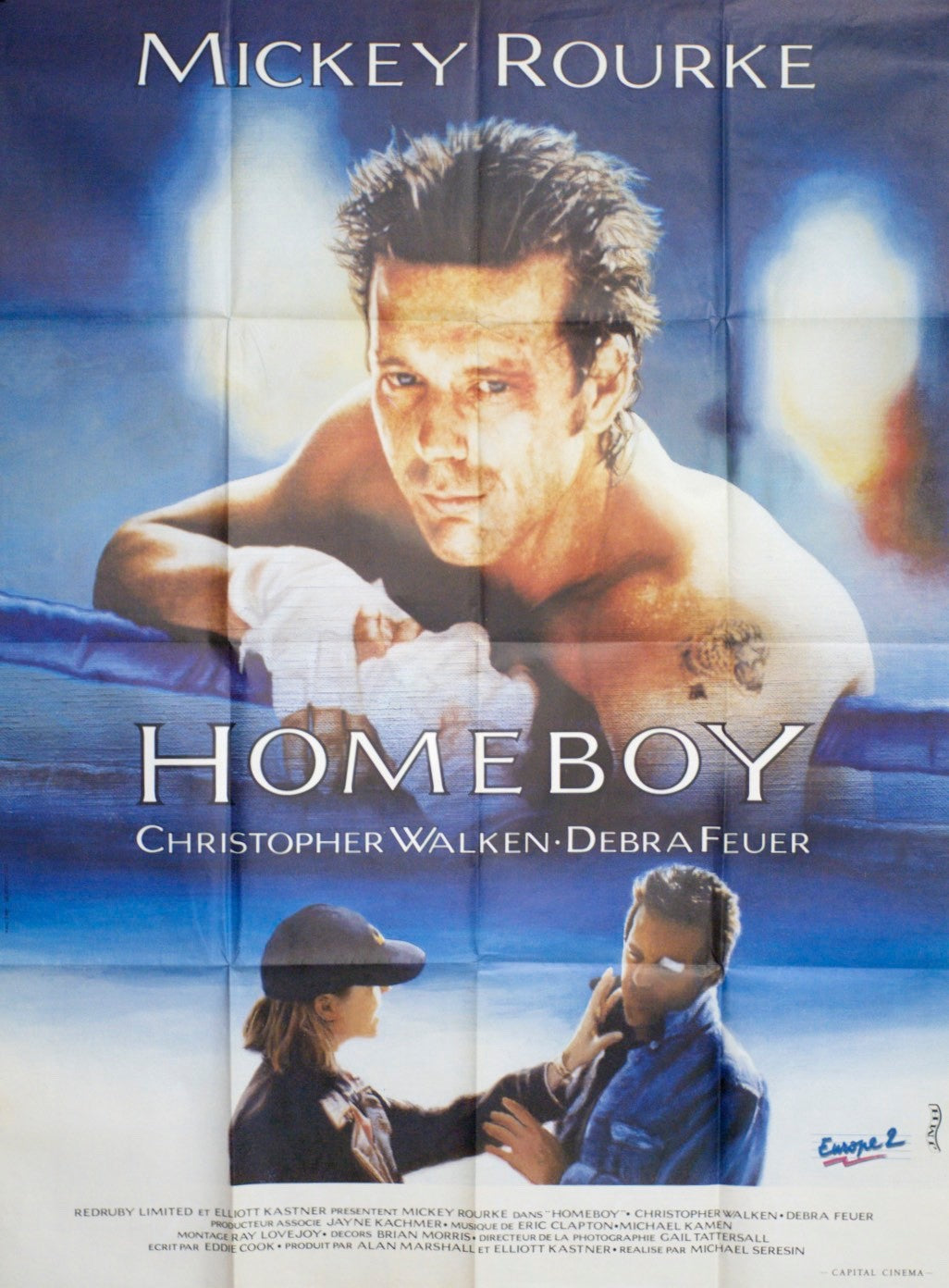 HOME BOY CHRISTOPHER WALKEN MOVIE POSTER ORIGINAL 120x160