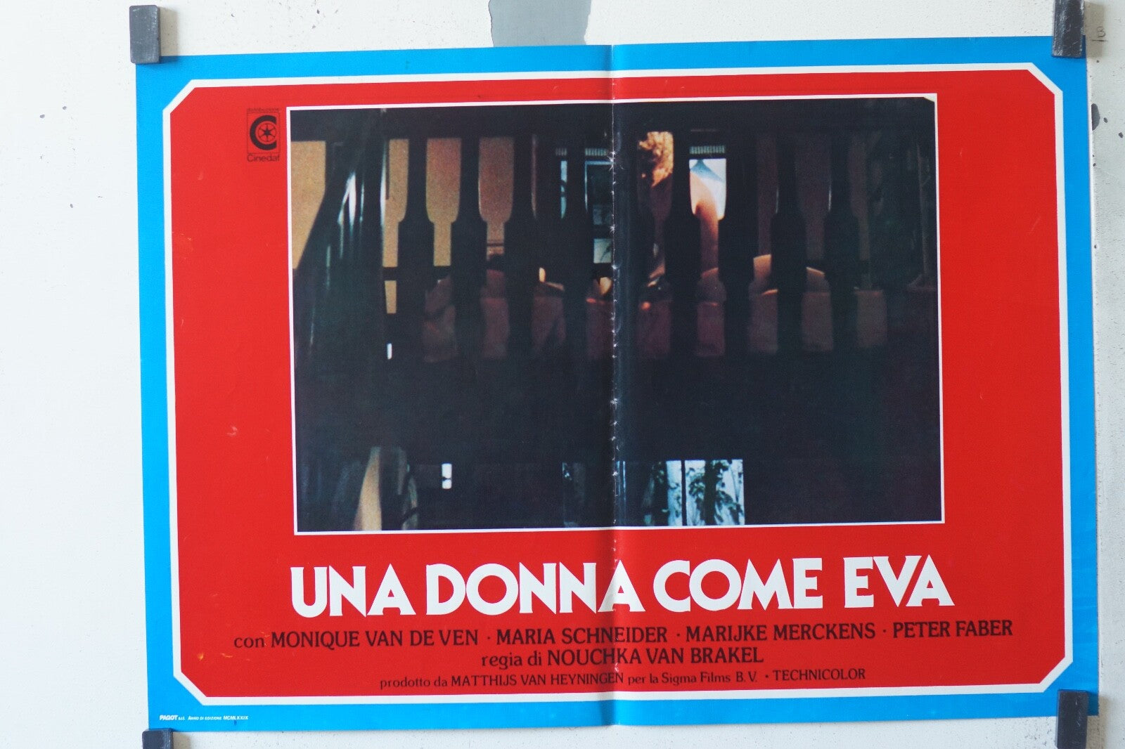 DANS L’ENFER DE CORREGIDOR MOVIE POSTER ORIGINAL 55x37 Dennis Weaver , Vera 