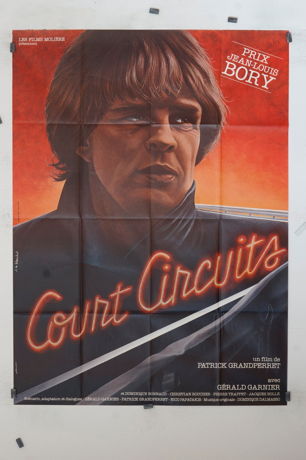 COURT CIRCUITS GÉRALD GARNIER MOVIE POSTER ORIGINAL 120x160