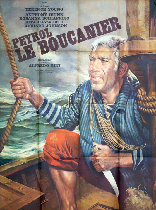 PEYROL LE BOUCANIER TERENCE YOUNG MOVIE POSTER ORIGINAL 120x160