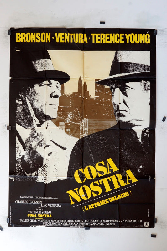 COSA NOSTRA CHARLES BRENSON MOVIE POSTER ORIGINAL (120X160)
