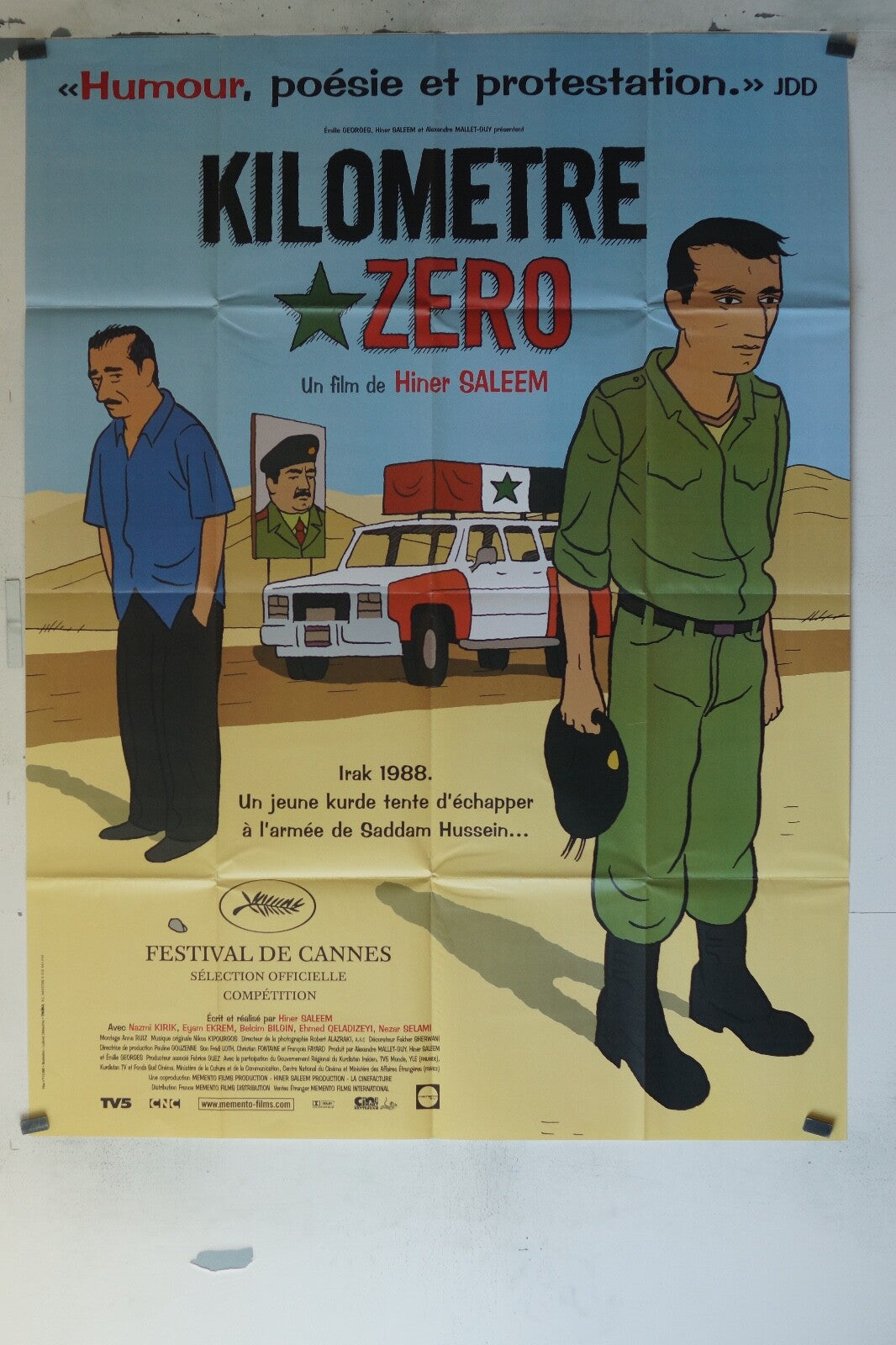 KILOMÈTRE ZERO (2005) POSTER ORIGINAL120x160 NAZMI KIRIK – EYAM EKREM