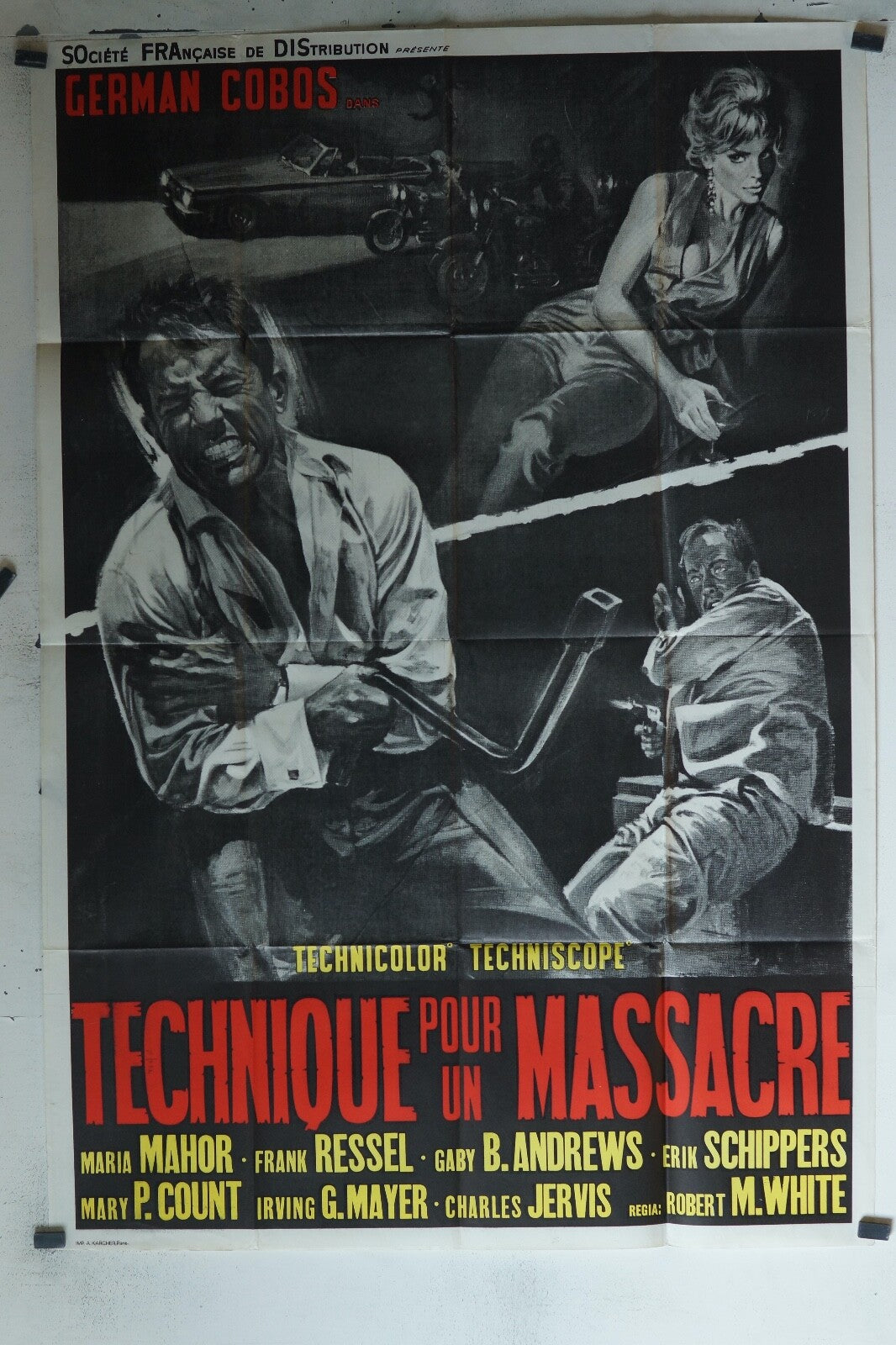 TECHNIQUE POUR UN MASSACRE ORIGINAL 120x160 