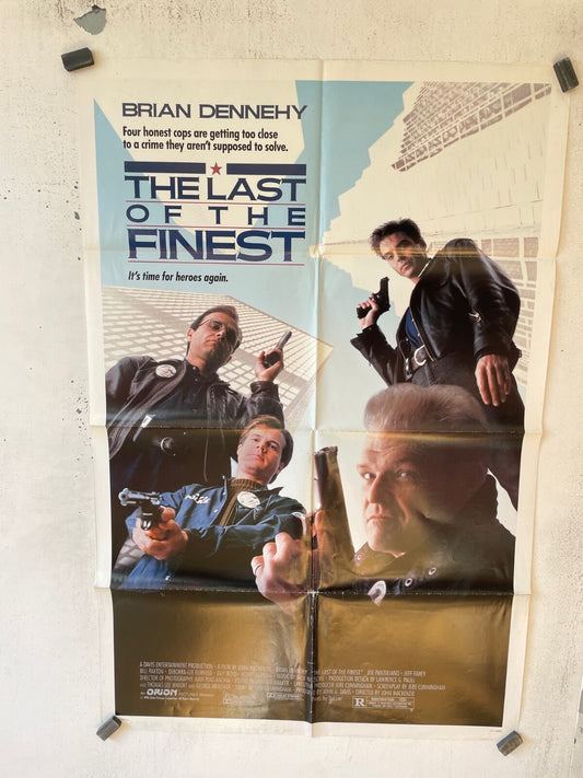 THE LAST OF THE FINEST ORIGINAL MOVIE POSTER (70X100) BRIAN DENNEHY