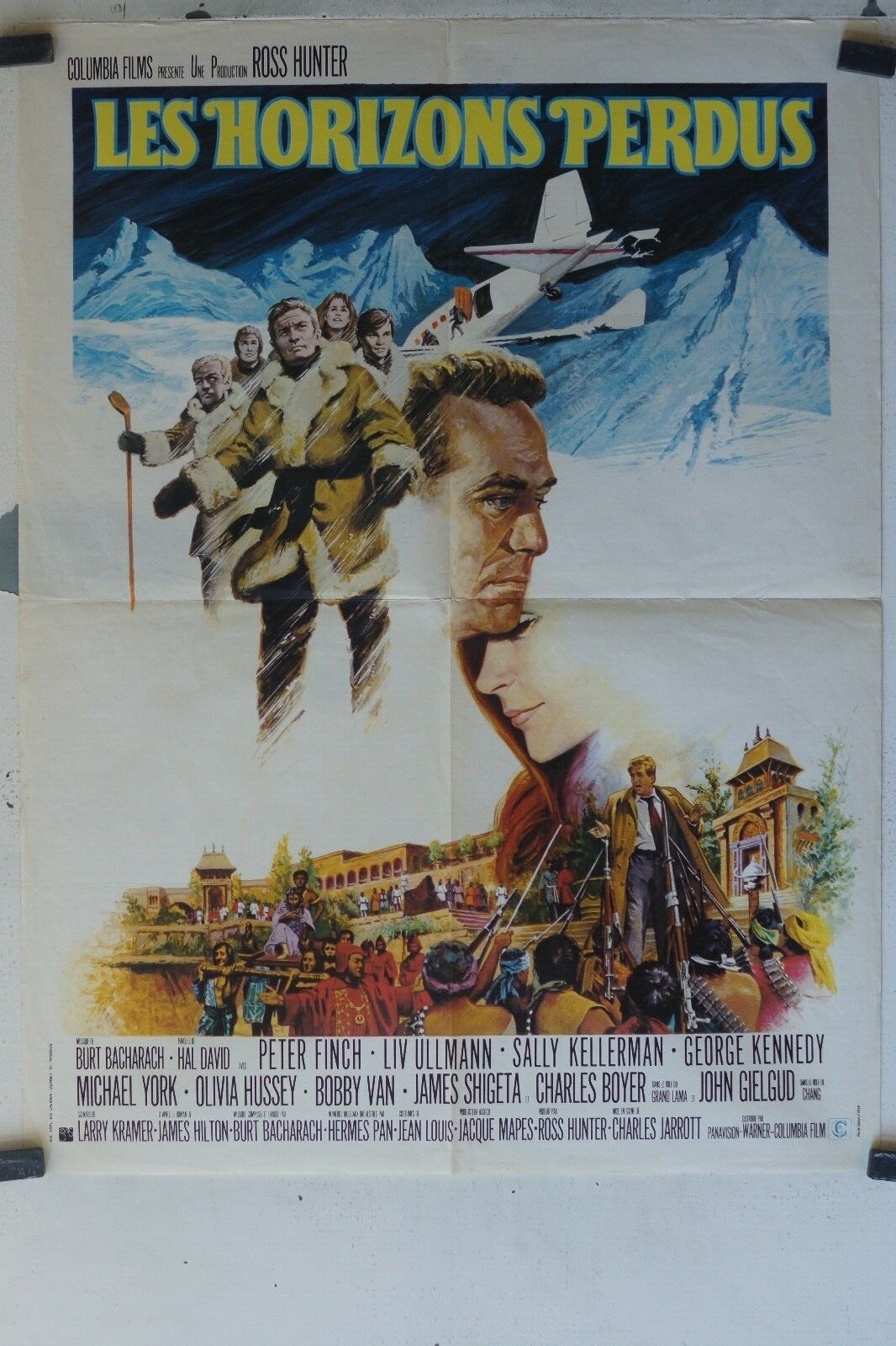 HORIZON PERDUS (LES) MOVIE POSTER ORIGINAL (60X80) Liv Ullmann, Peter Finch