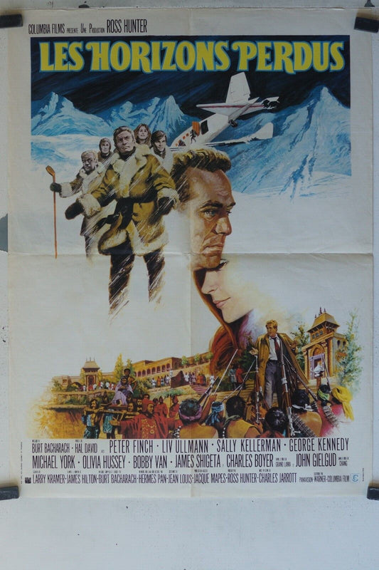 HORIZON PERDUS (LES) MOVIE POSTER ORIGINAL (60X80) Liv Ullmann, Peter Finch