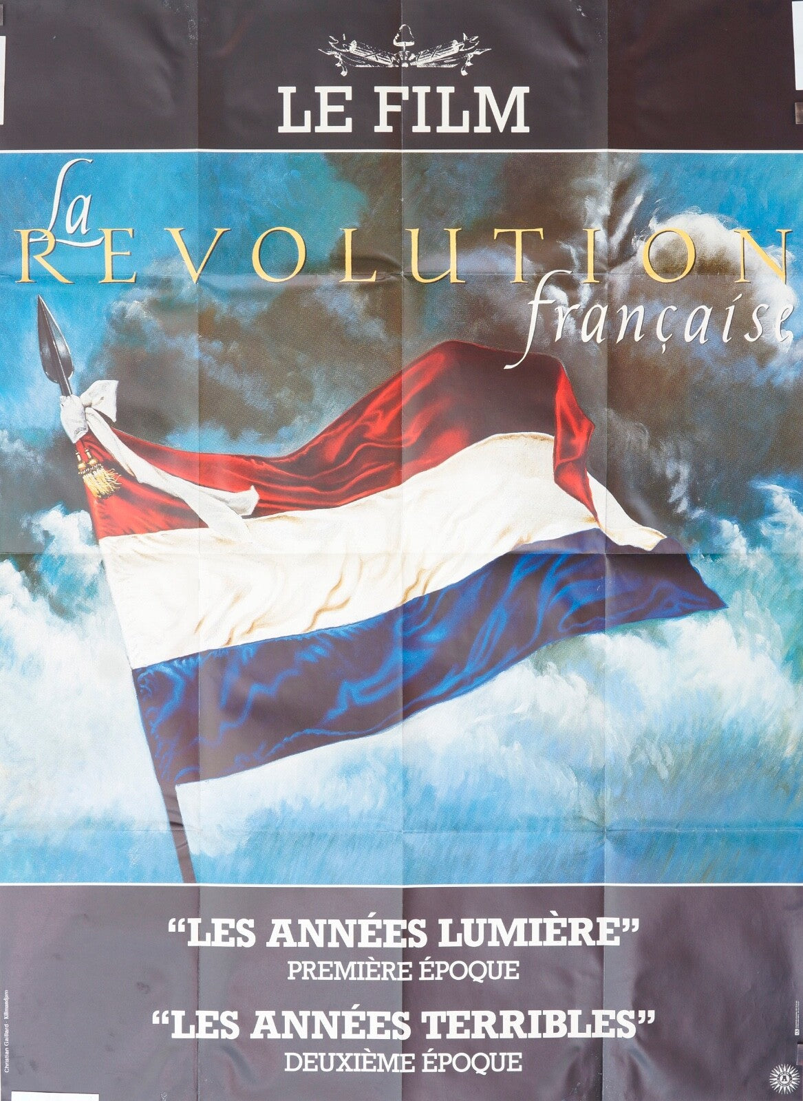 LA RÉVOLUTION FRANCAISE MOVIE POSTER ORIGINAL 120x160