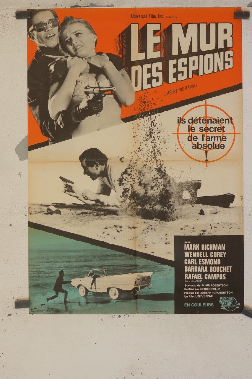LE MUR DES ESPIONS 120x160 MARK RICHMAN, WENDELL COREY