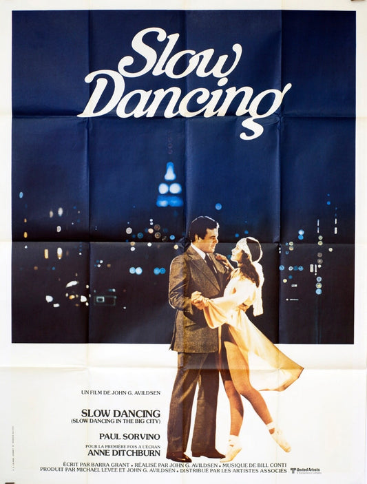 SLOW DANCING MOVIE POSTER ORIGINAL (120X160) MICHEL GODIN