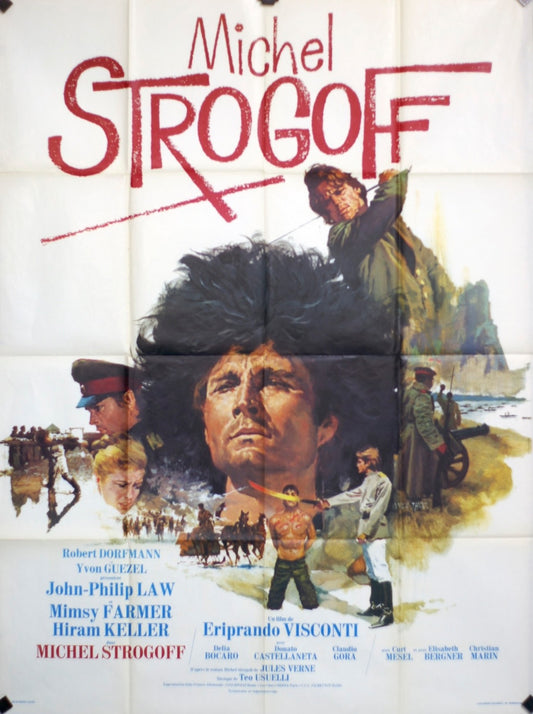 MICHEL STROGOFF JOHN-PHILIP LAW MOVIE POSTER ORIGINAL 120x160