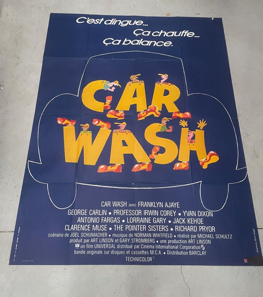 CAR WASH, FRANKLYN AJAYE, MOVIE POSTER ORIGINAL (120X160)