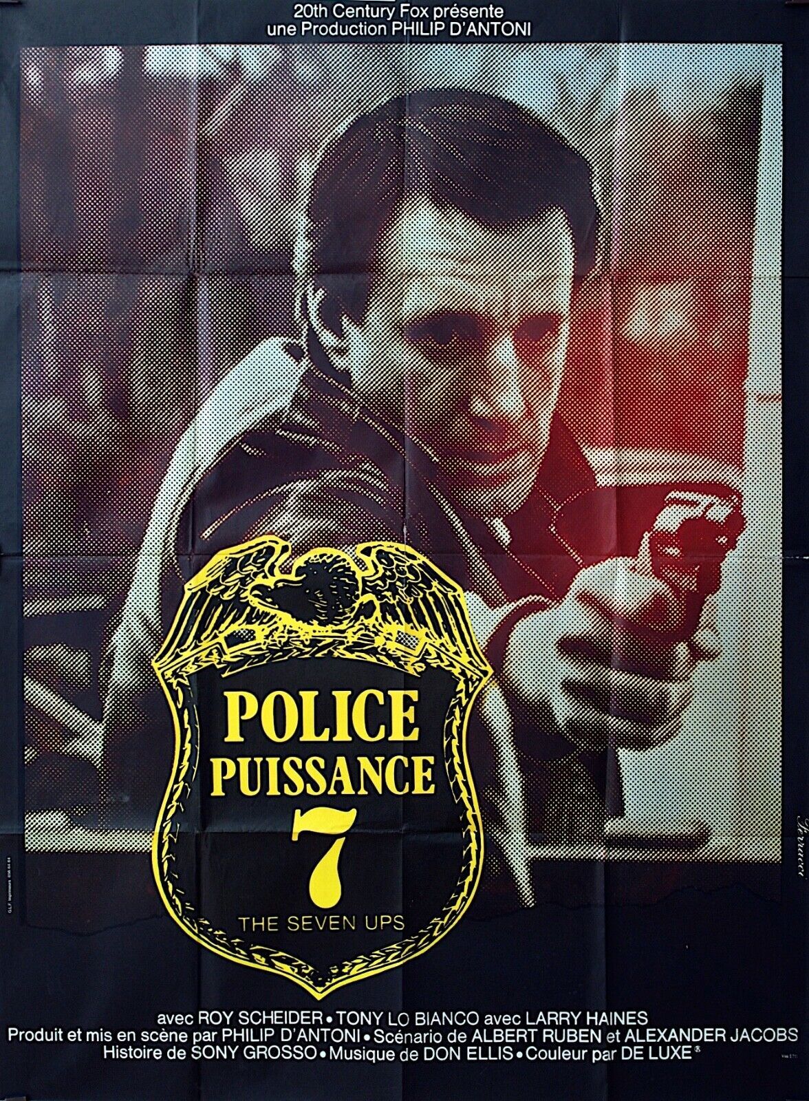 POLICE PUISSANCE 7 POSTER ORIGINAL (120X160)