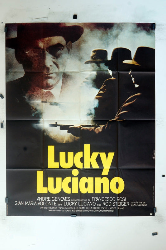 LUCKY LUCIANO ANDRE GENOVES MOVIE POSTER ORIGINAL (120x160)