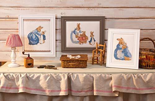 Pierrot-Lapin n°1 au point de croix FRENCH VERSION CROSS STITCH MAGAZINE