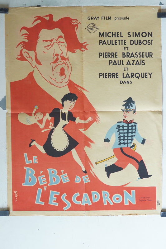 BEBE DE L’ESCARDON (LE) MOVIE POSTER (60x80) Paulette Dubost , Pierre Brasseur