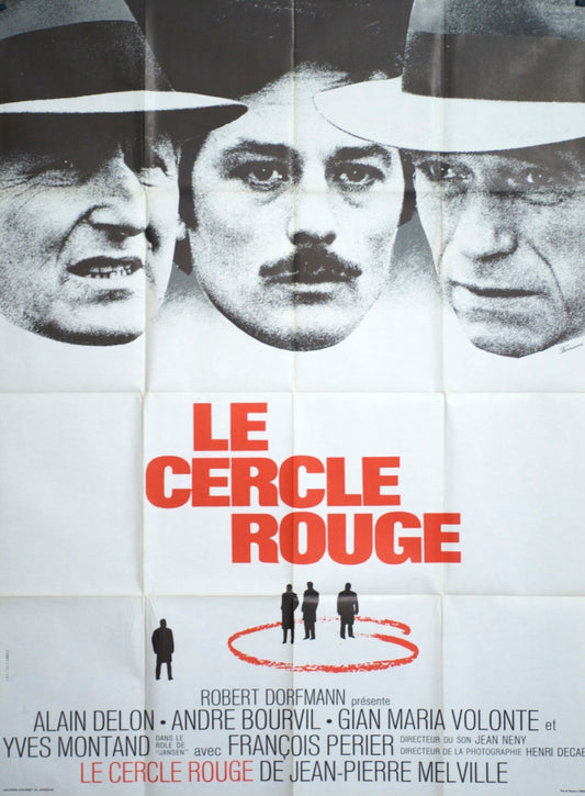 LE CERCLE ROUGE ALAIN DELON movie poster ORIGINAL 120x160