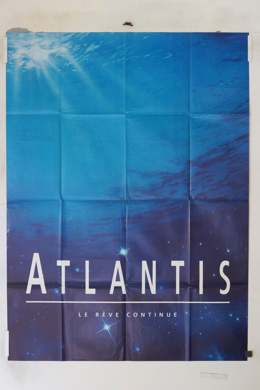 ATLANTIS (LE REVE CONTINUE) ORIGINAL MOVIE POSTER 120x160
