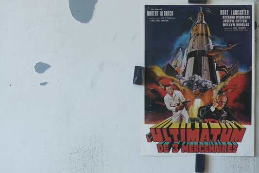 ULTIMATUM DE 3 MERCENAIRE MOVIE POSTER ORIGINAL 34x25