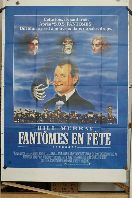 FANTÔMES EN FÊTE MOVIE POSTER ORIGINAL 120x160 BILL MURRAY