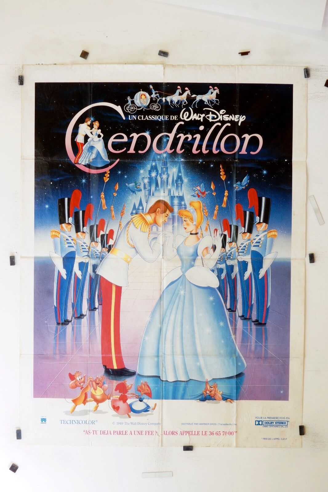 CENDRILLON  WALT DISNEY  ORIGINAL 120x160