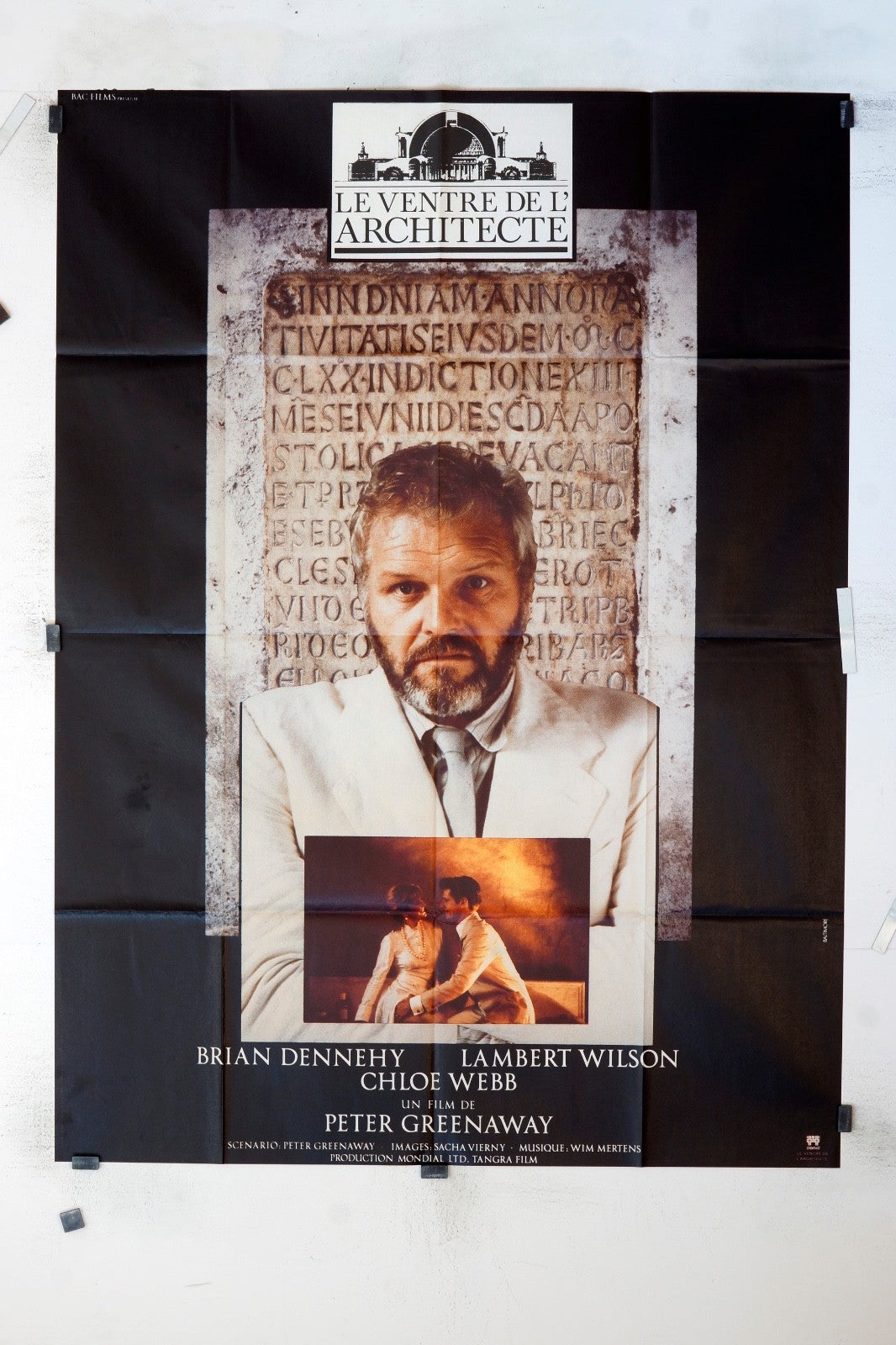 LE VENTRE DE L’ARCHITECTE BRIAN DENNEHY MOVIE POSTER ORIGINAL 120x160