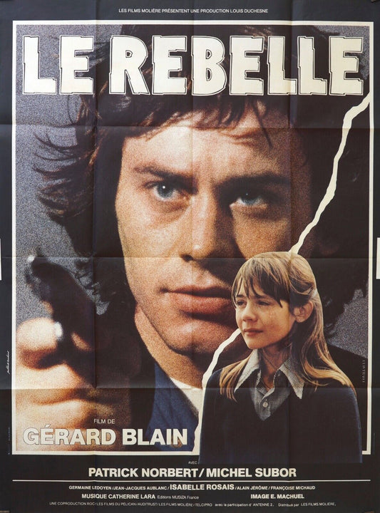 LE REBELLE ORIGINAL MOVIE POSTER 120x160 PATRICK NORBERT