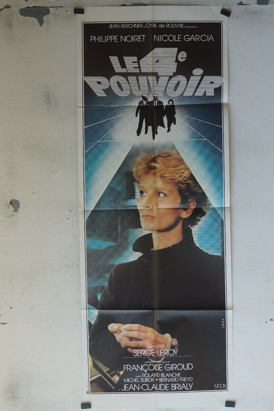 LE 4 EME POUVOIR POSTER ORIGINAL 60x160 FRANCOISE GIROUD
